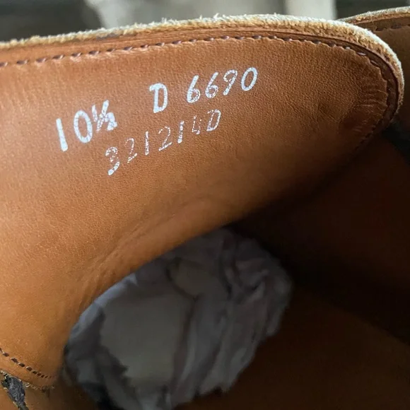 Allen Edmonds Chandler Weatherproof Chukka Boots Shoes Mens 10.5D Wide Tan Brown - Picture 13 of 15